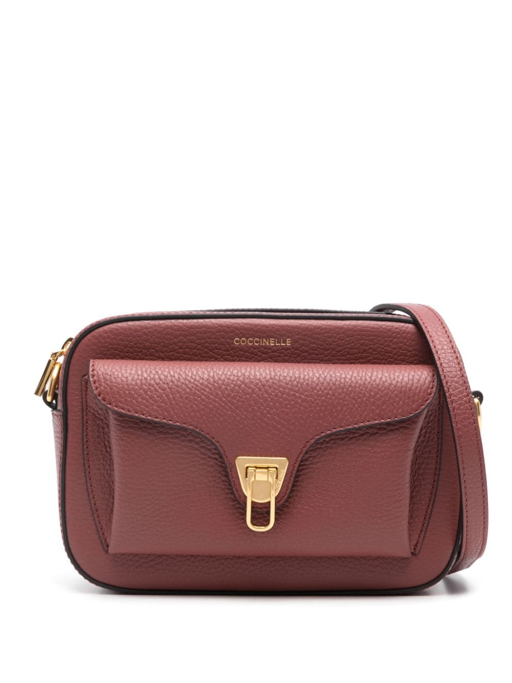 Coccinelle Women's Red Leather Bag With Logo Debossing in Brown | Size UNI | E1MF6150201 Color R31