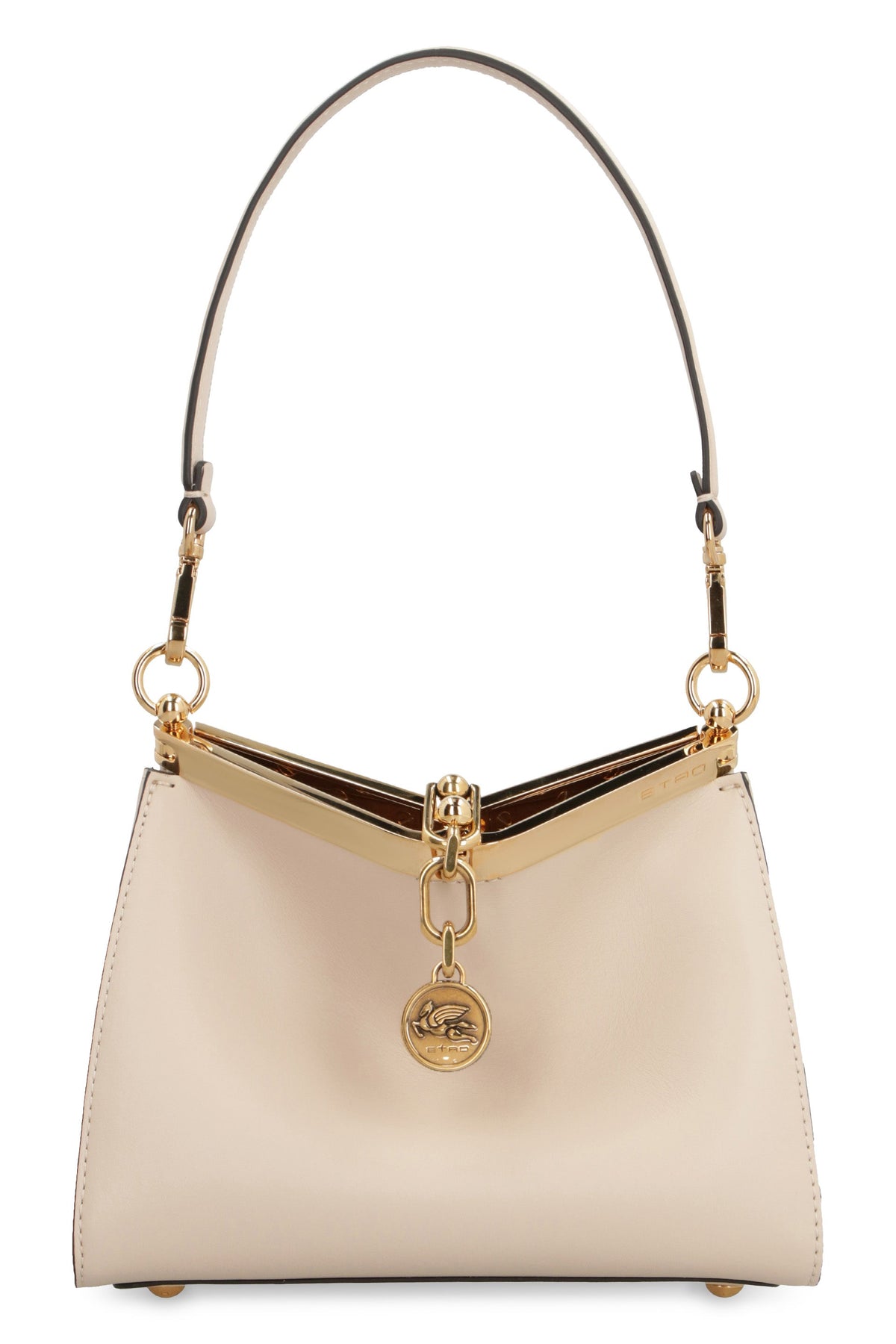 Etro Women's Vela Mini Leather Shoulder Bag in Pale Pink | 1P0552192 Color 800