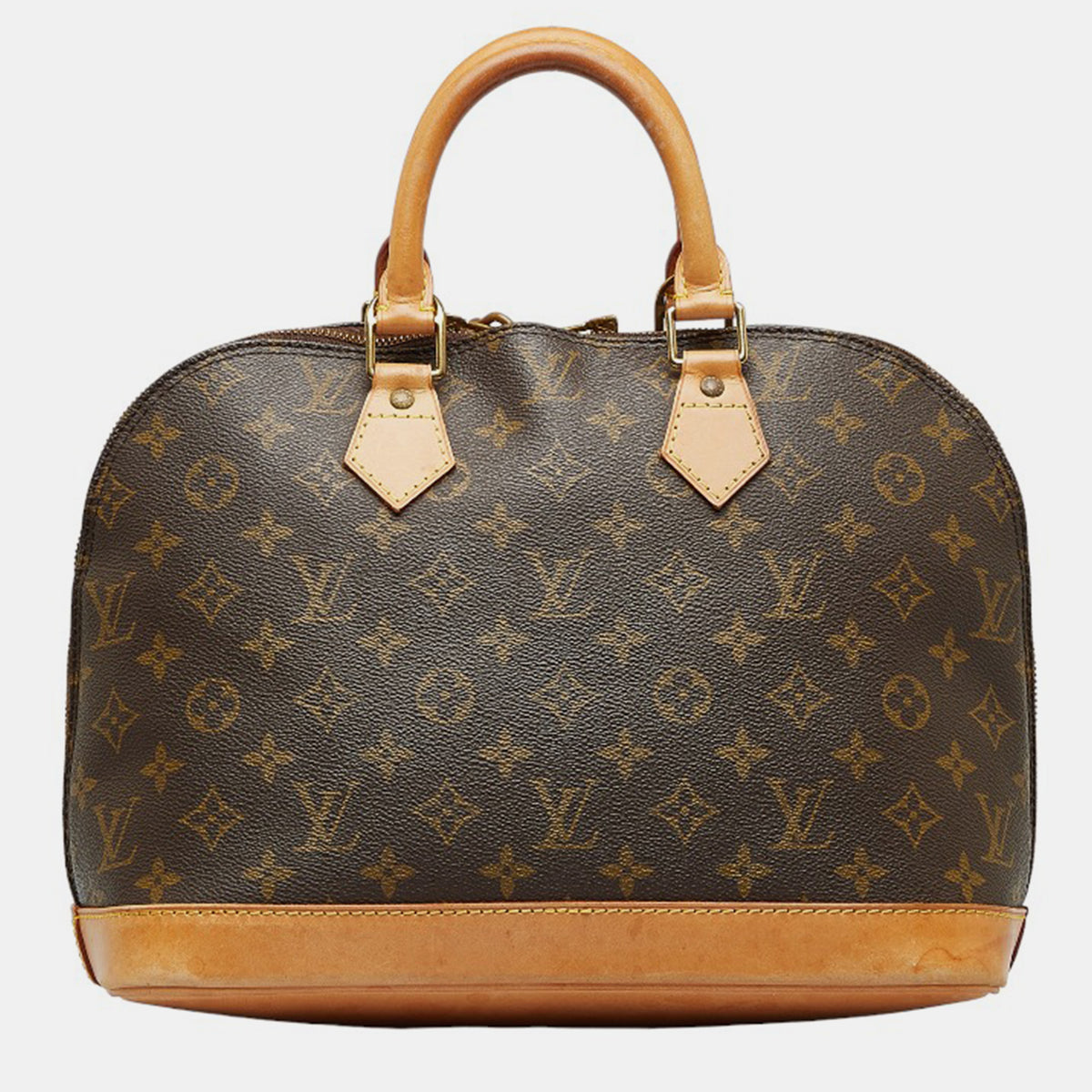 Louis Vuitton Brown Canvas Monogram Alma PM Handbag