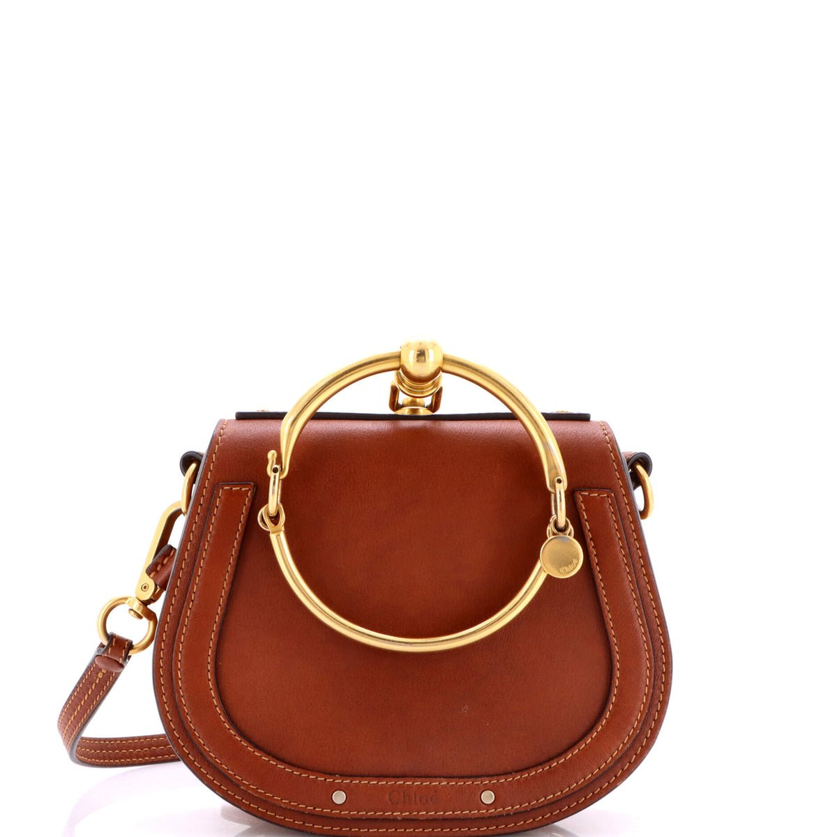 Chloe CHLOE Nile Crossbody Bag Leather Small