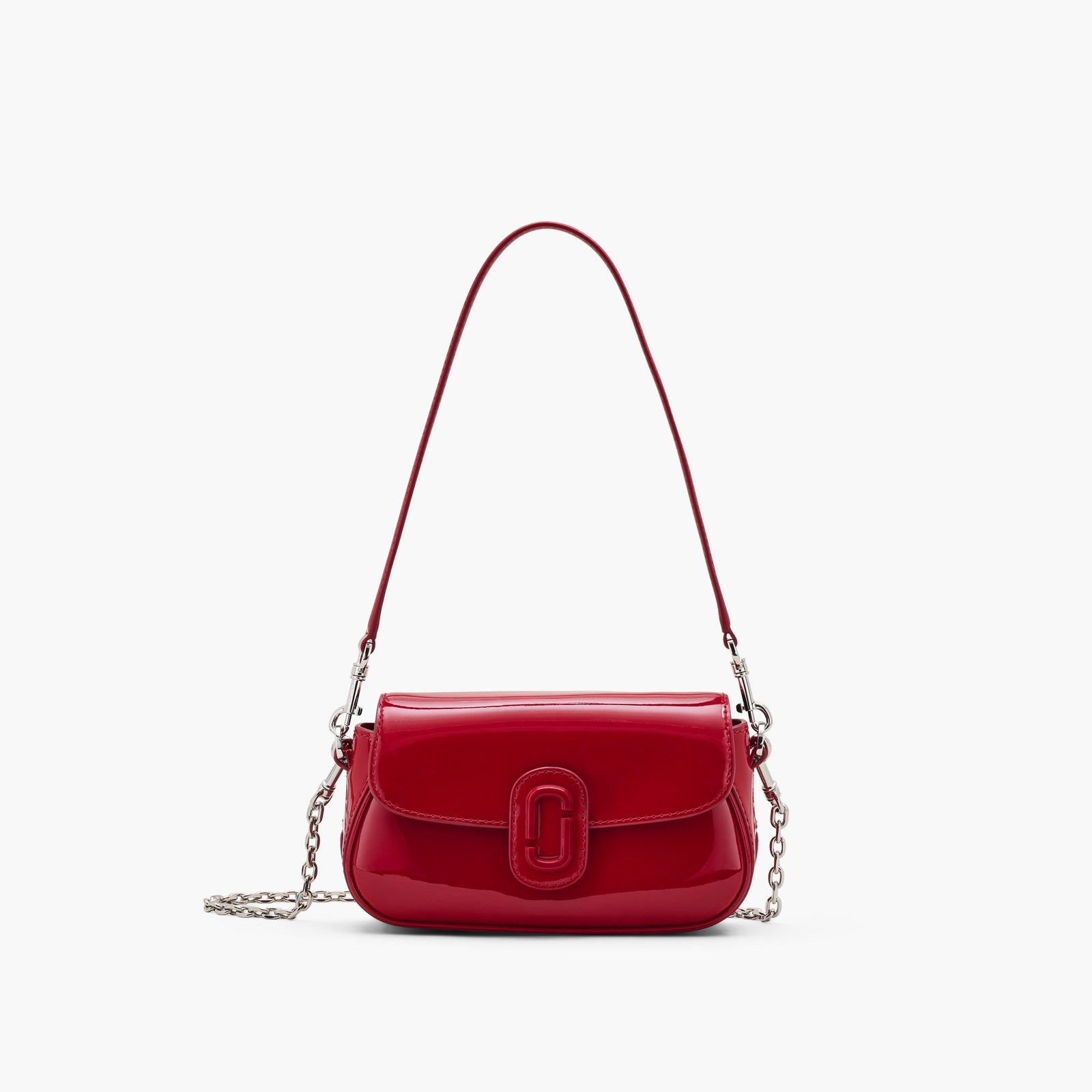 Marc Jacobs The Patent Leather Clover Shoulder Bag in Siren