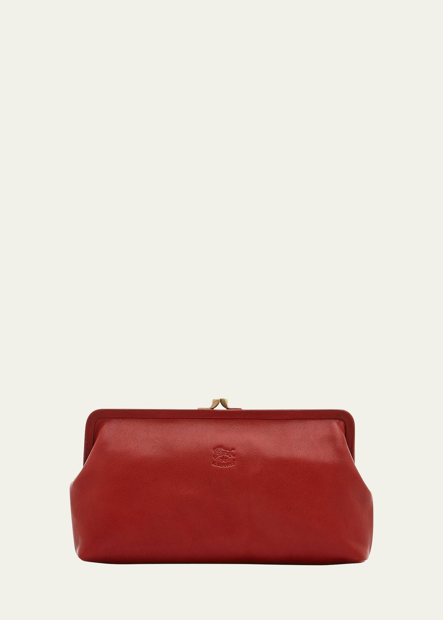 Boss Classic Vaccjetta Leather Clutch Bag