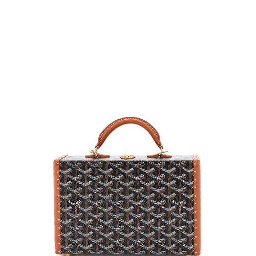 GOYARD Grand Hotel Trunk Bag Coated Canvas PM