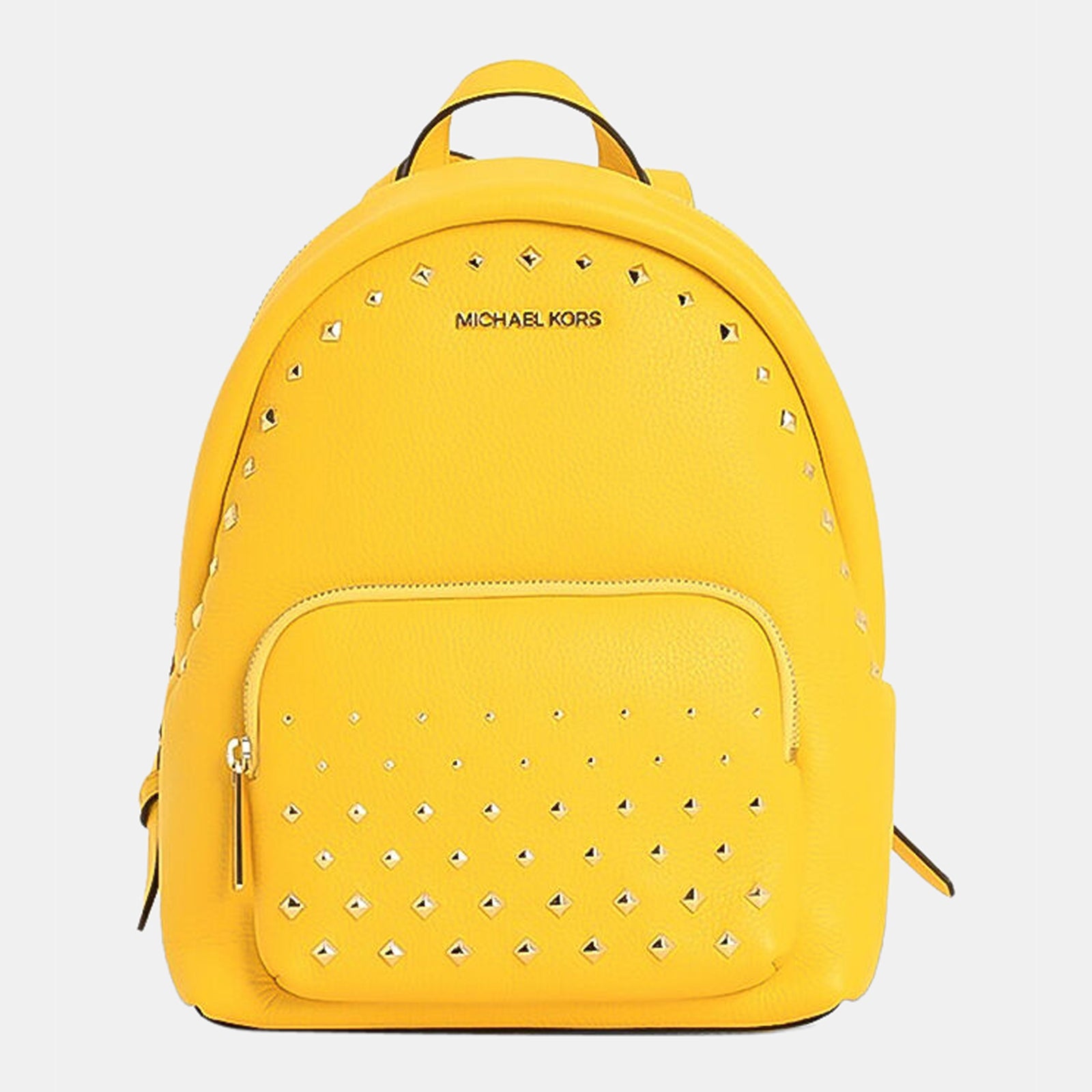 Michael Kors Yellow Leather Backpack