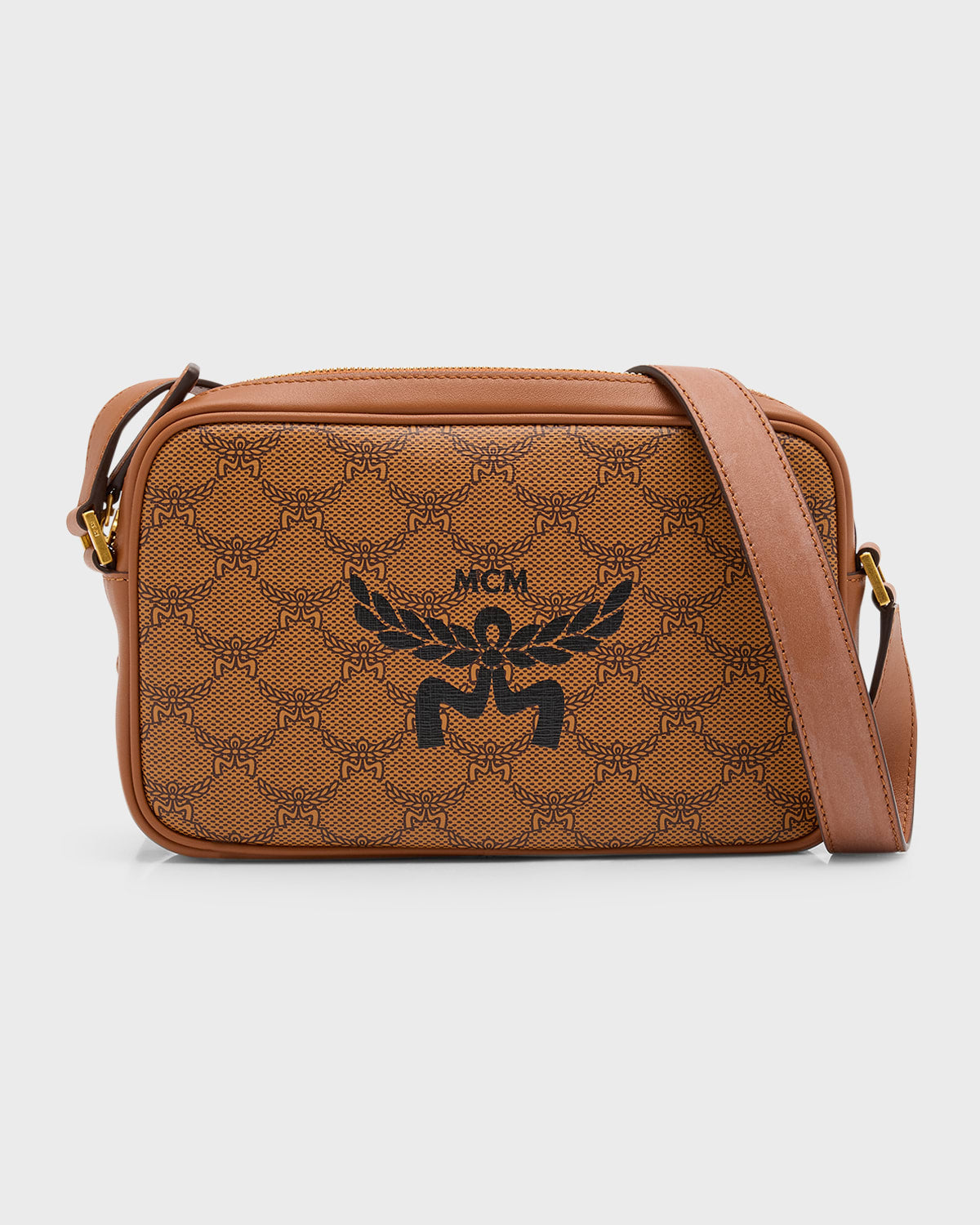 MCM Sac bandoulière en toile enduite Lauretos pour homme