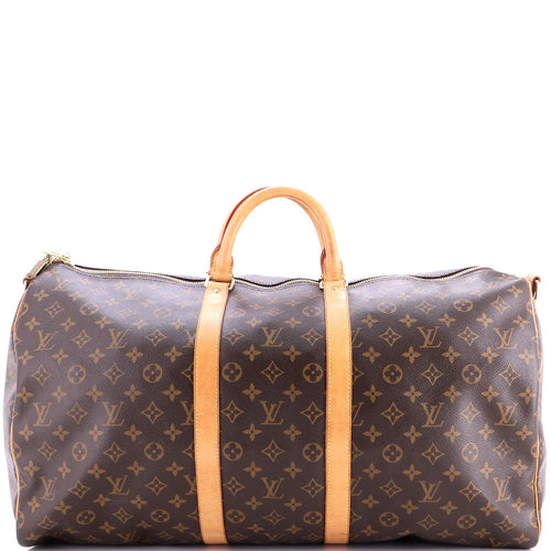 Keepall Bandouliere Bag Monogram Canvas 55