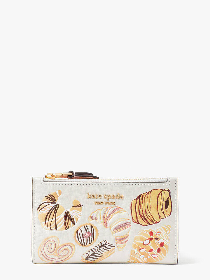 Kate Spade Au Patisserie Small Slim Bifold Wallet