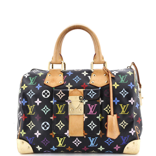 Speedy Handbag Monogram Multicolor 30