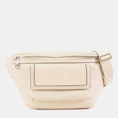 GG Embossed Belt Bag