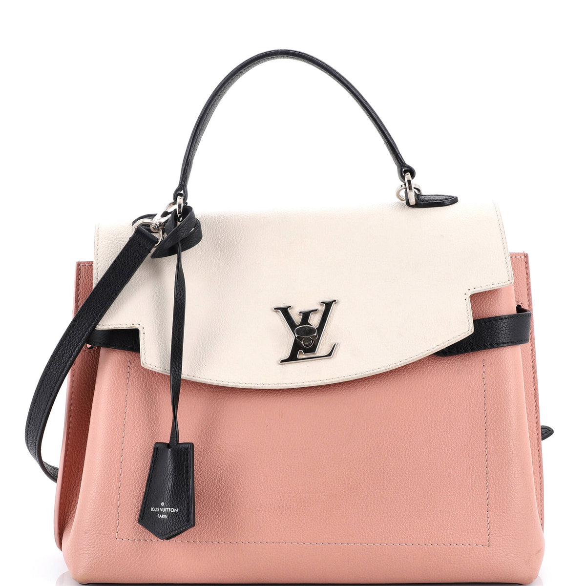 Louis Vuitton Lockme Ever Handbag Leather BB