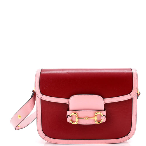 GUCCI Horsebit 1955 Shoulder Bag Leather Small