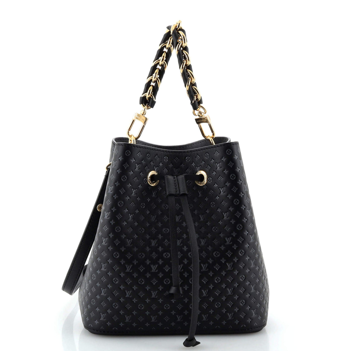 Louis Vuitton NeoNoe Handbag Nano Monogram Leather BB