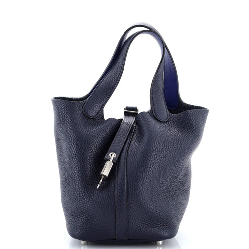 Eclat Picotin Lock Bag Clemence with Swift PM