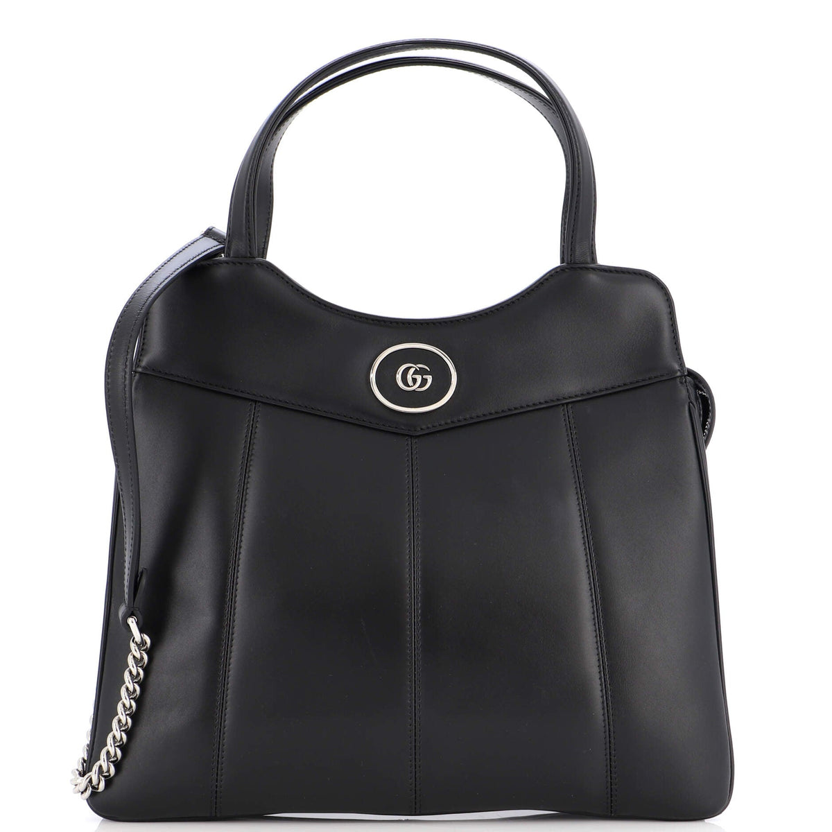 Gucci GUCCI Petite GG Tote Quilted Leather Medium