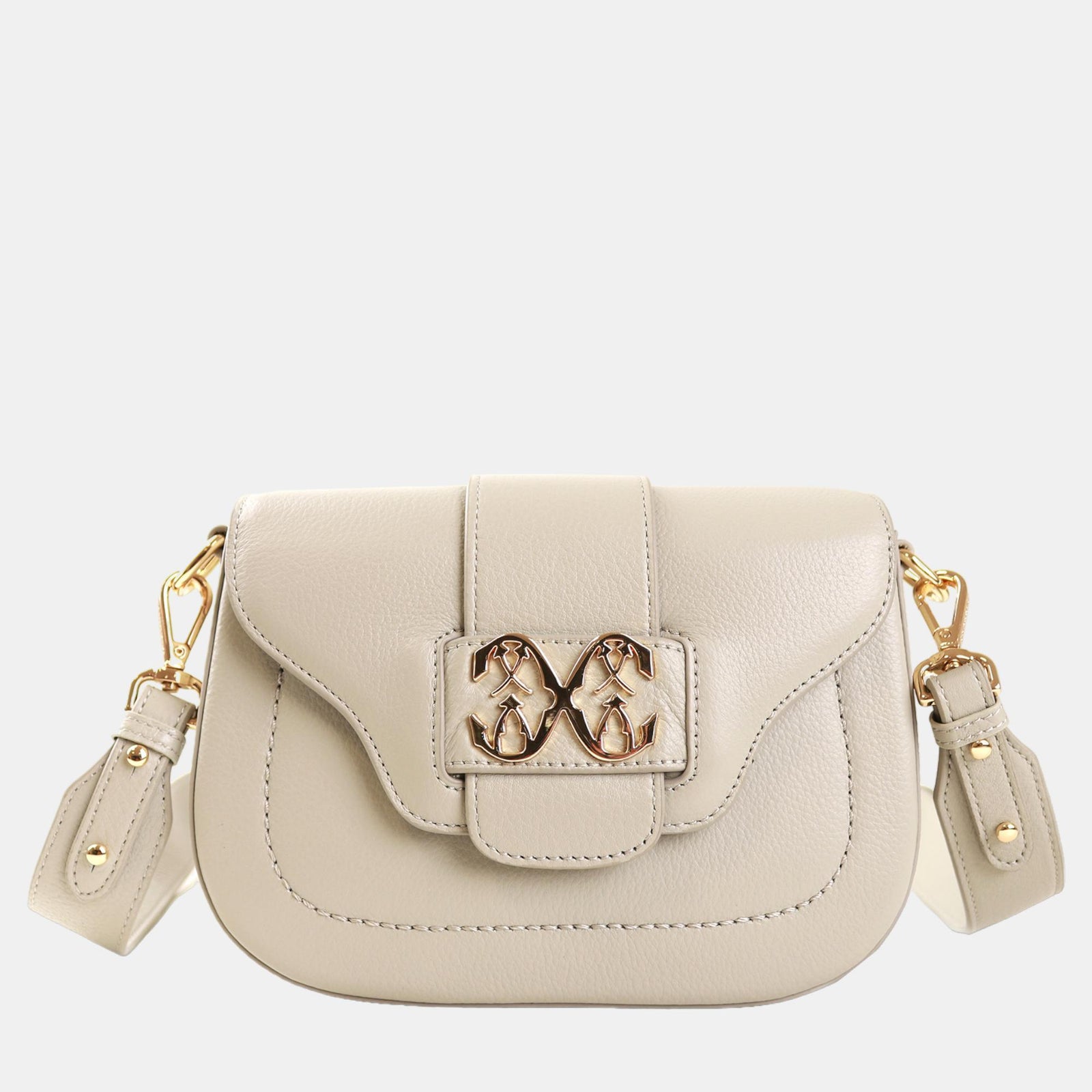 Charriol Cream Leather MARIE OLGA Crossbody