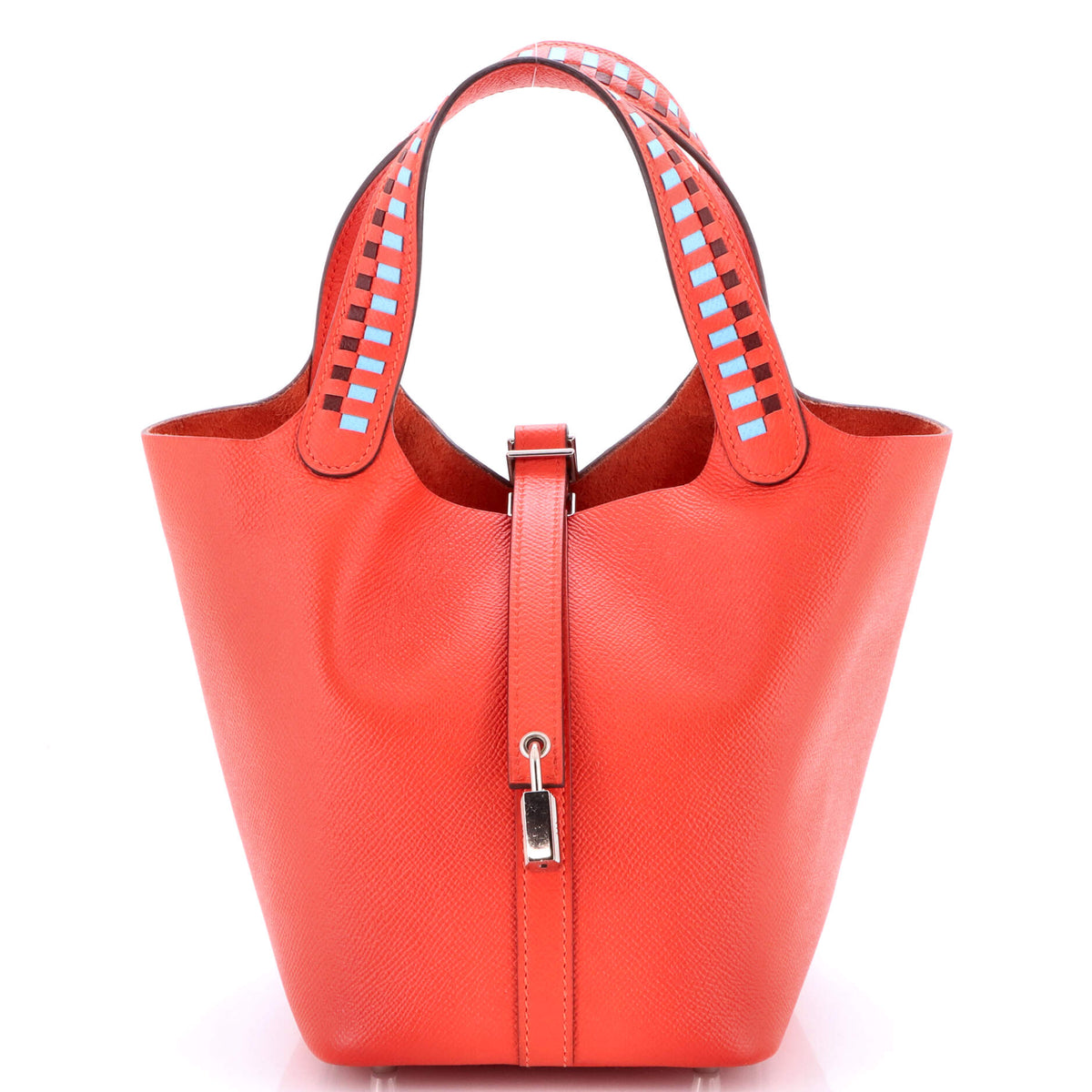 Herm?s Picotin Lock Bag Tressage Epsom PM