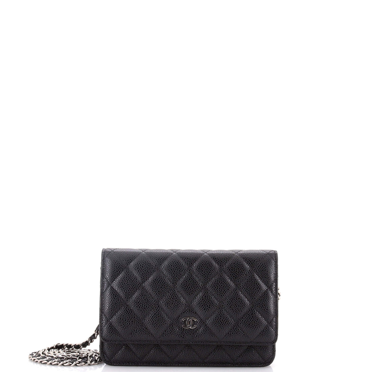Chanel CHANEL Wallet on Chain Quilted Caviar