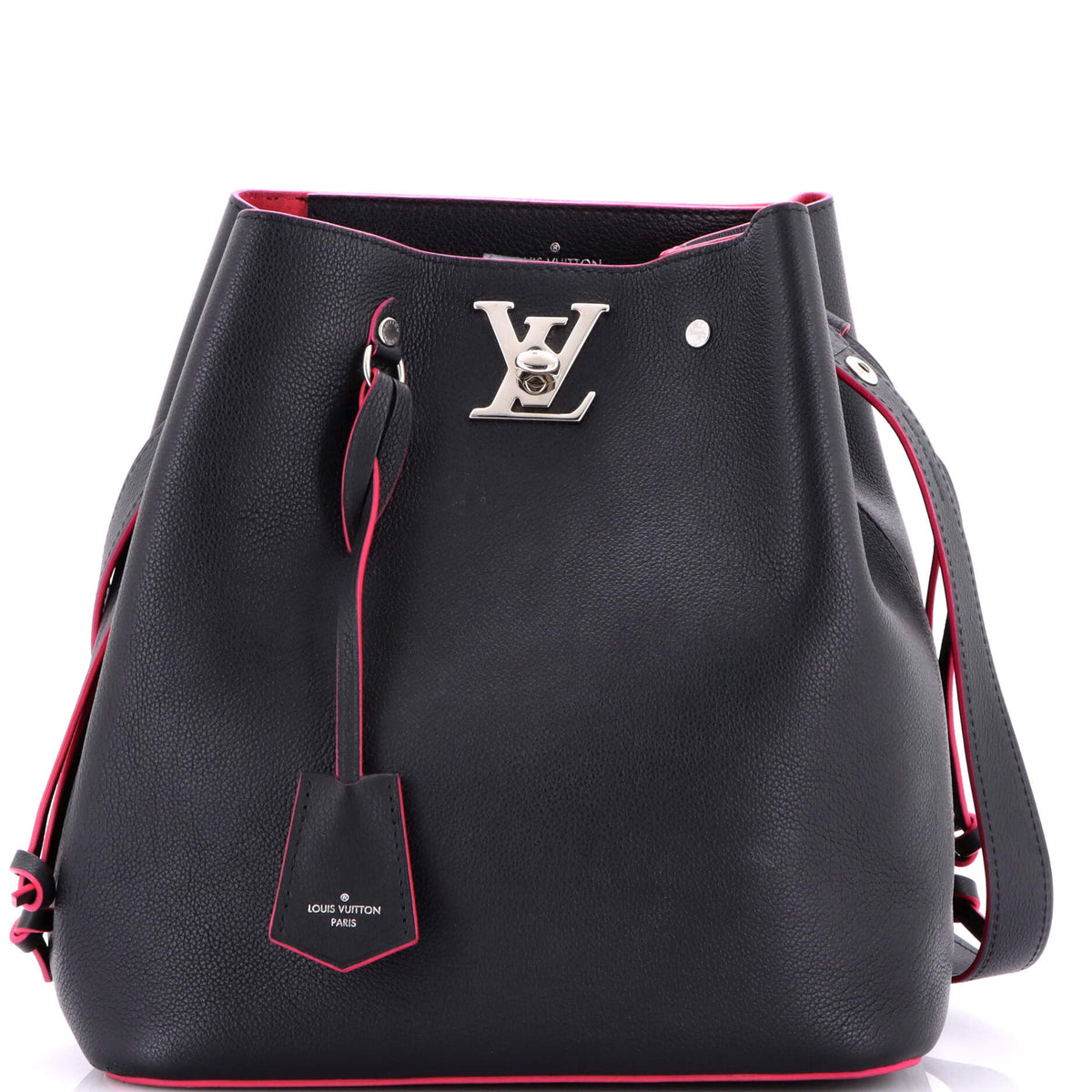 Louis Vuitton Lockme Bucket Bag Leather