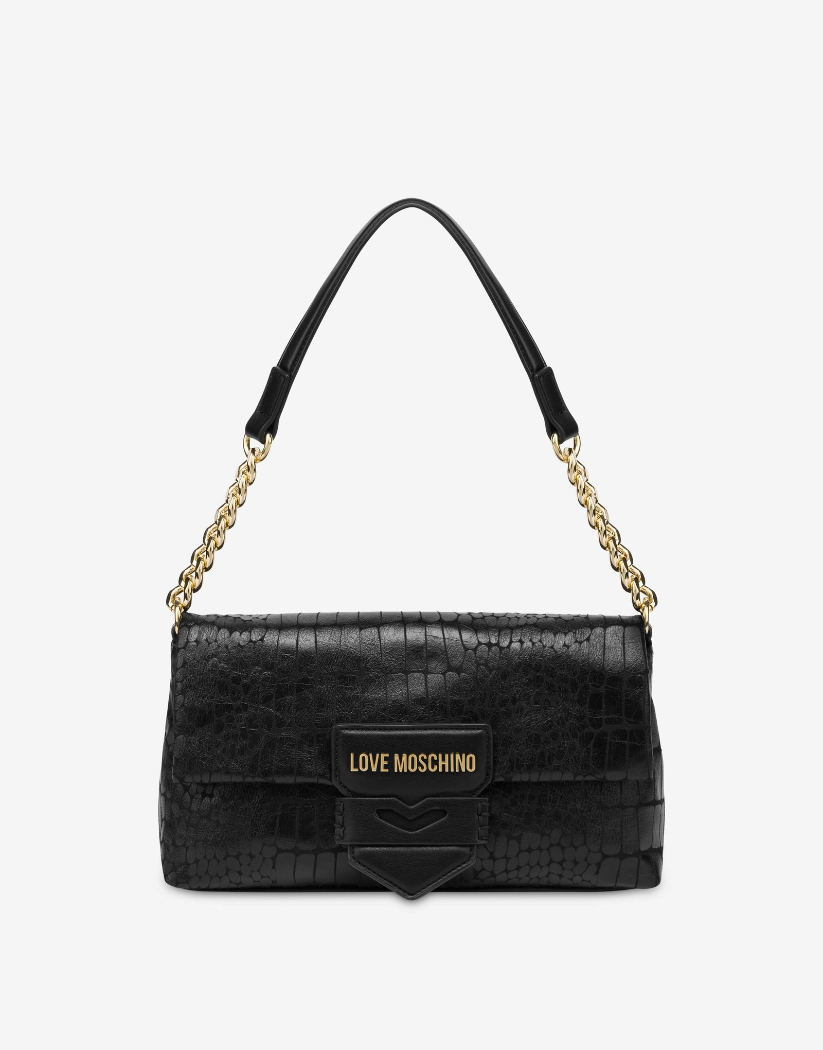 Love Moschino Sac À Bandoulière Super Soft Croco