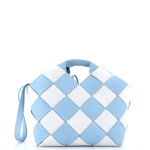 LOEWE Woven Basket Bag Leather Small