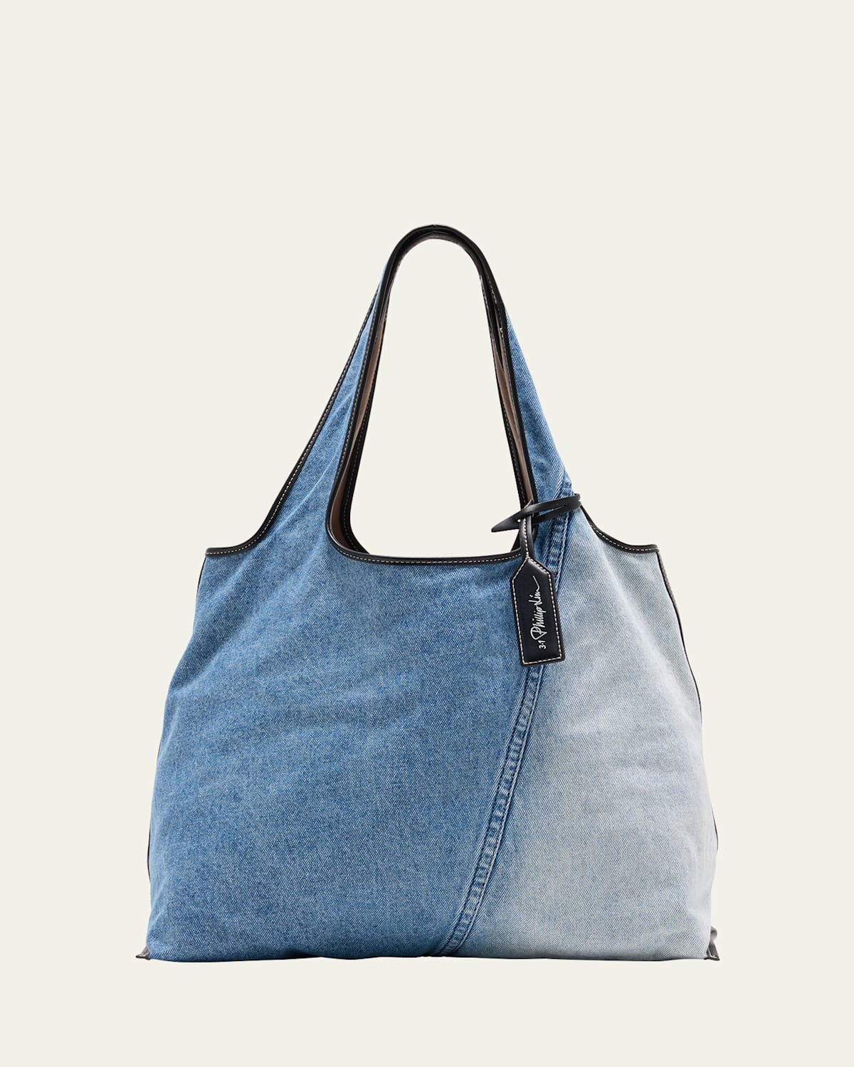 3.1 Phillip Lim Denim Market Tote Bag