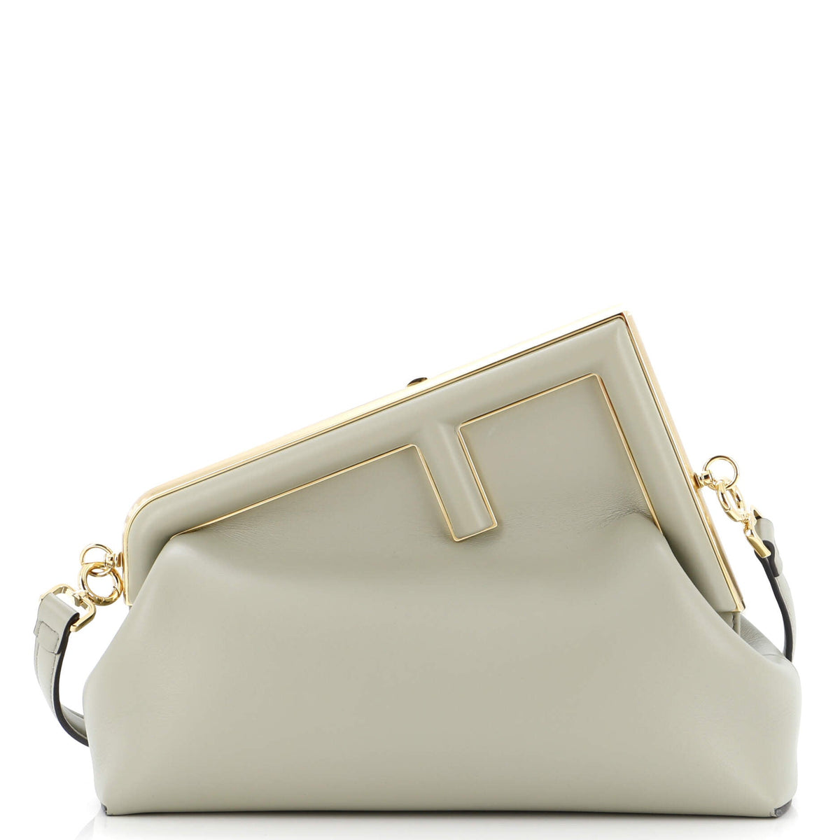 Fendi FENDI First Bag Leather with Python Small