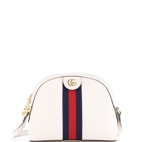 GUCCI Ophidia Dome Shoulder Bag Leather Small