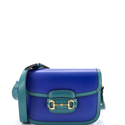 GUCCI Horsebit 1955 Shoulder Bag Leather Small