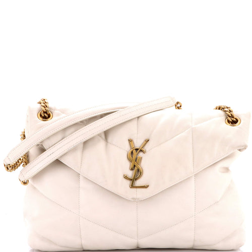 Loulou Puffer Shoulder Bag Quilted Leather Medium