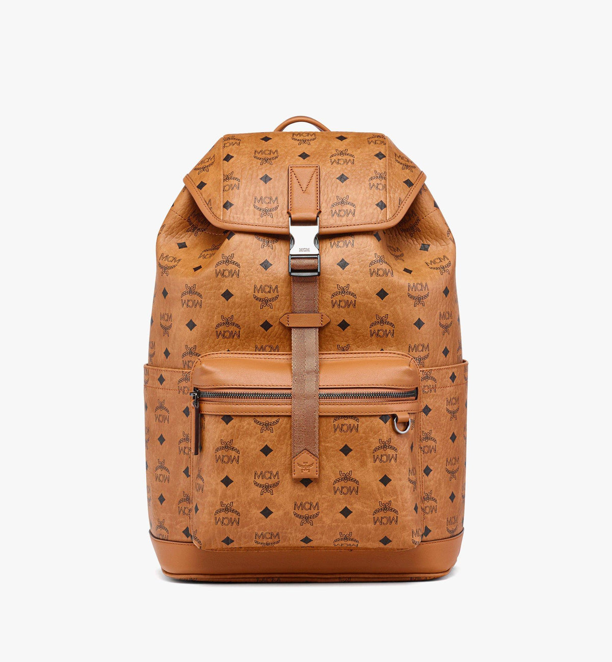 MCM Brandenburg Backpack In Visetos
