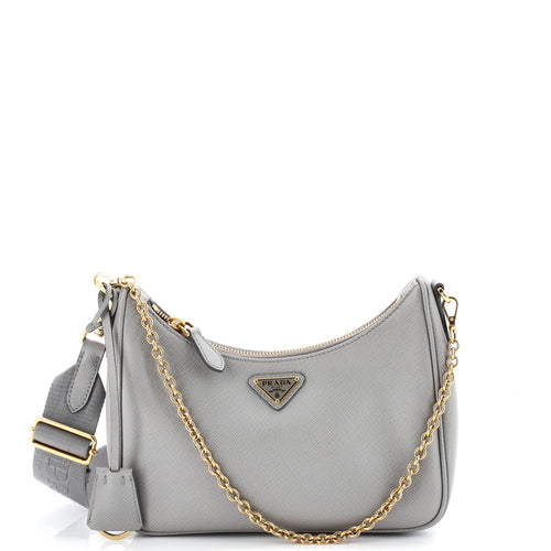 PRADA Re-Edition 2005 Shoulder Bag Saffiano Leather Small