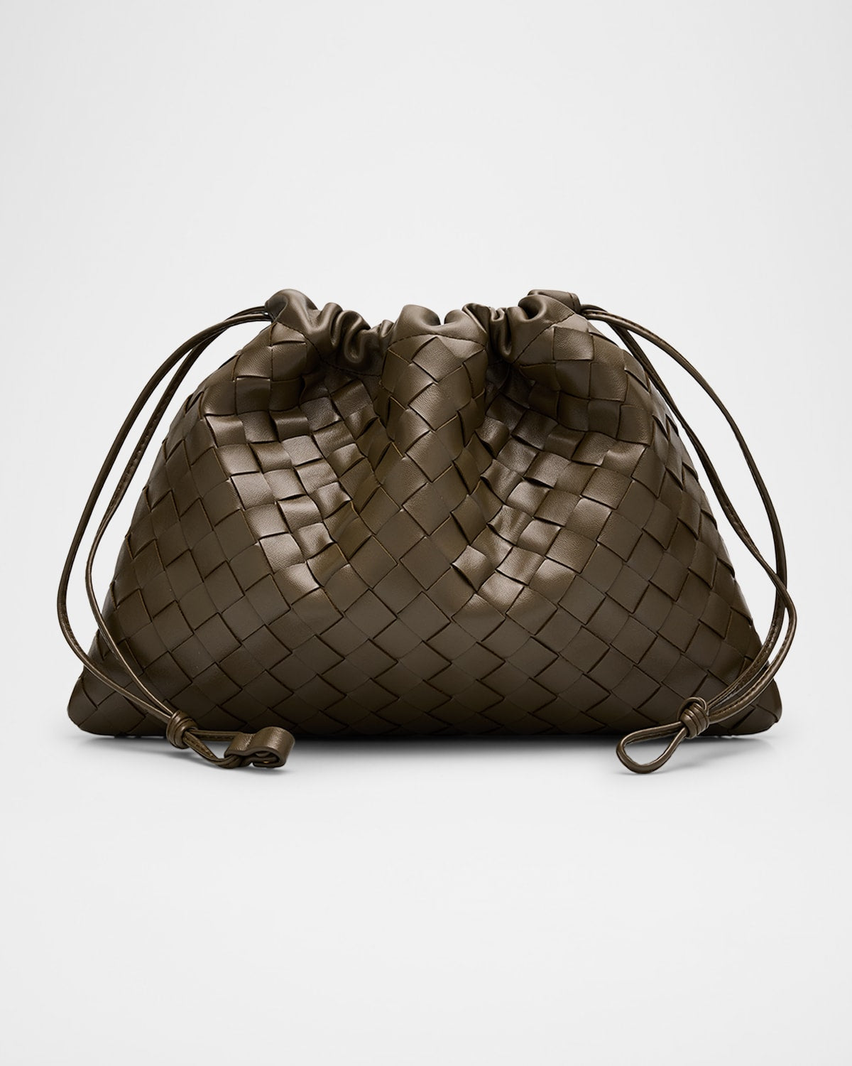 Bottega Veneta Medium Leather Pouch Bag