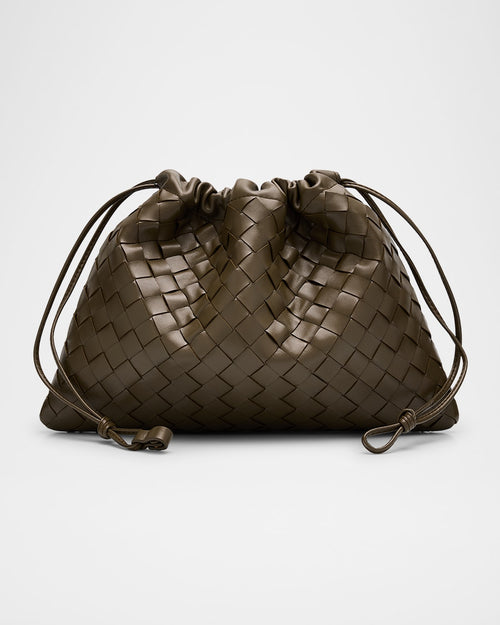 Medium Leather Pouch Bag