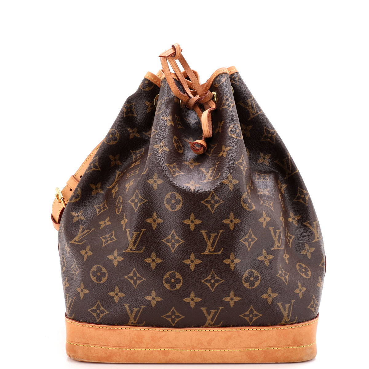 Louis Vuitton Noe Handbag Monogram Canvas Large