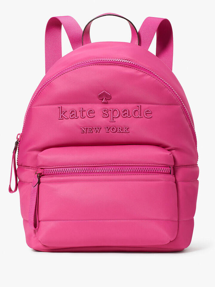 Kate Spade Au Ella Ksnyl Puffy Backpack