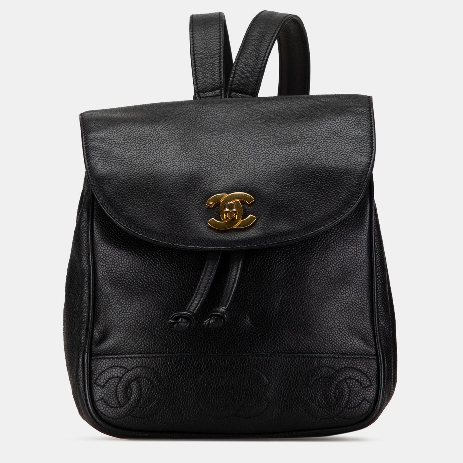 Chanel Triple CC Kaviar-Rucksack