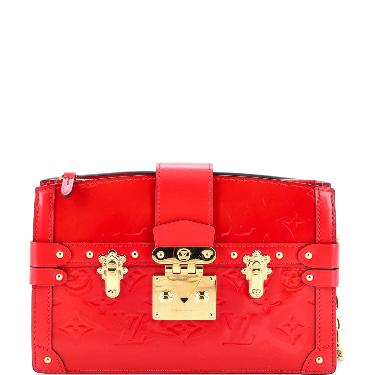 Louis Vuitton Trunk Clutch Vernis