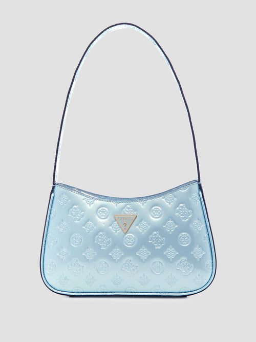 Arnela Debossed Logo Shoulder Bag