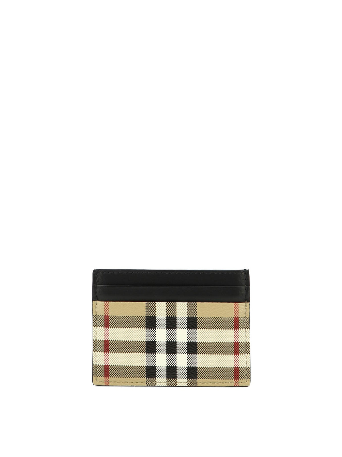 Burberry Men's "sandon" Card Holder in Beige | 8069822