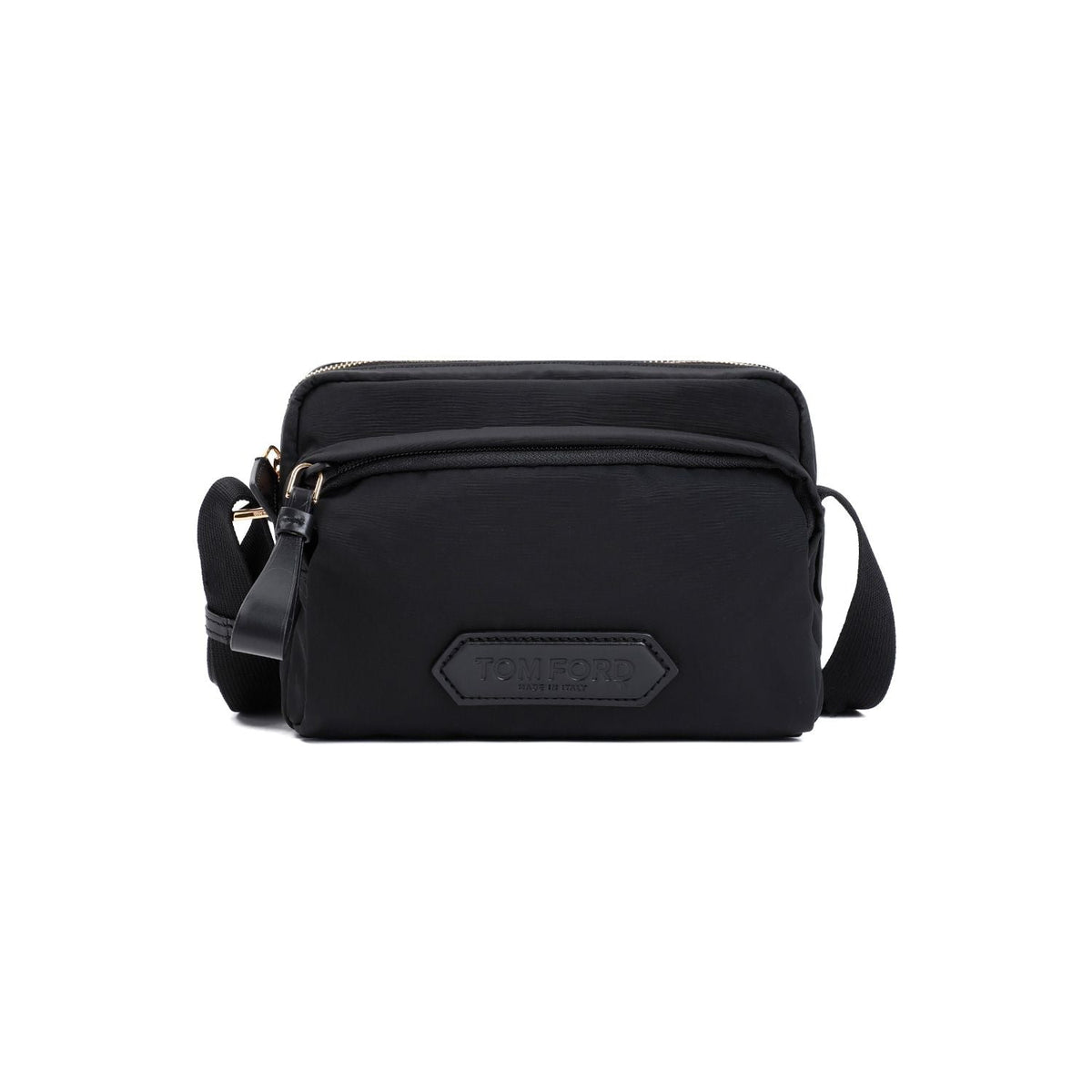 Tom Ford Men's Mini Messenger Bag in Black | Size UNICA | H0455TNY017G
