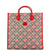 GUCCI Interlocking G Tote Printed GG Coated Canvas Vertical