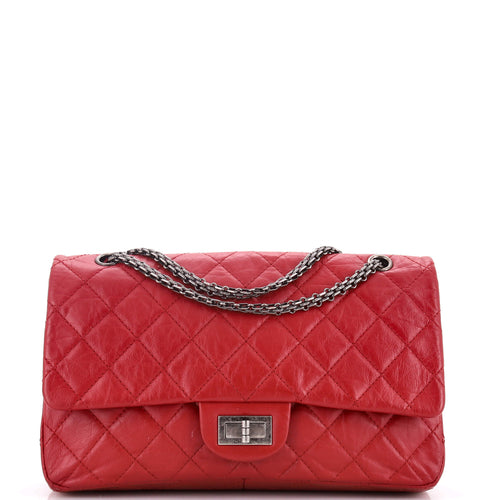 CHANEL Reissue 2.55 Flap Bag Quilted Aged Calfskin 227