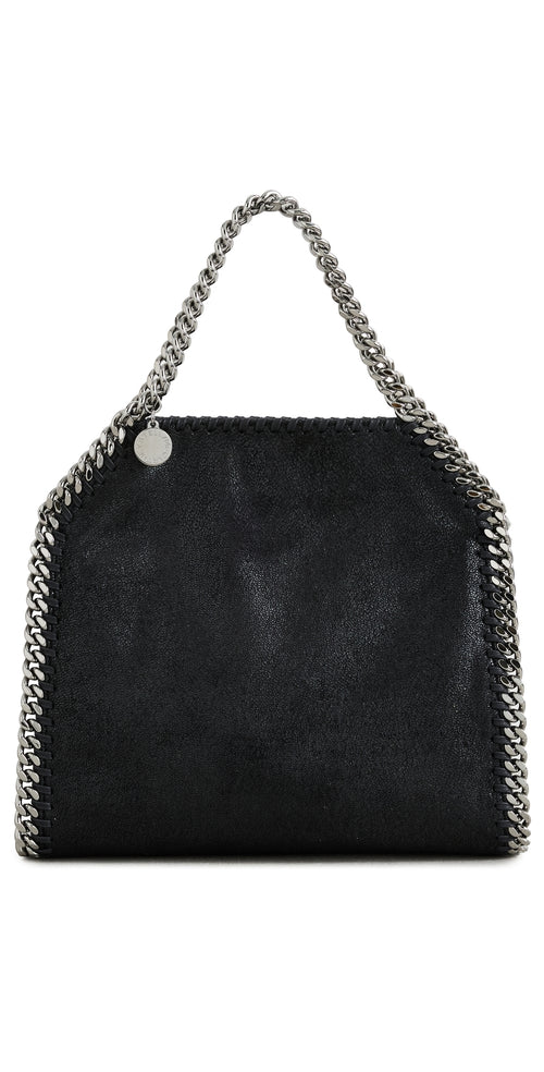Mini Eco Shaggy Deer Chain Tote Bag Black One Size
