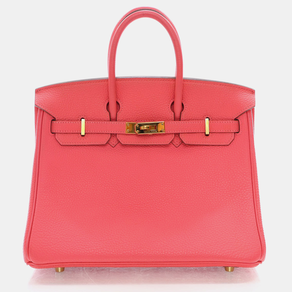 Hermès Rose Lipstick Togo Birkin 25 Handbag