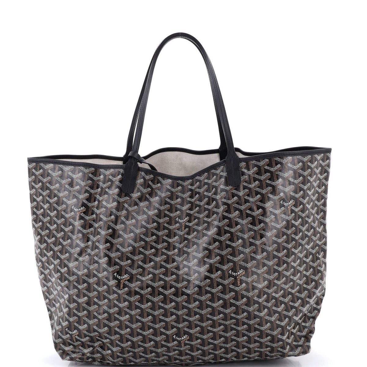 Goyard GOYARD Saint Louis Tote Coated Canvas GM