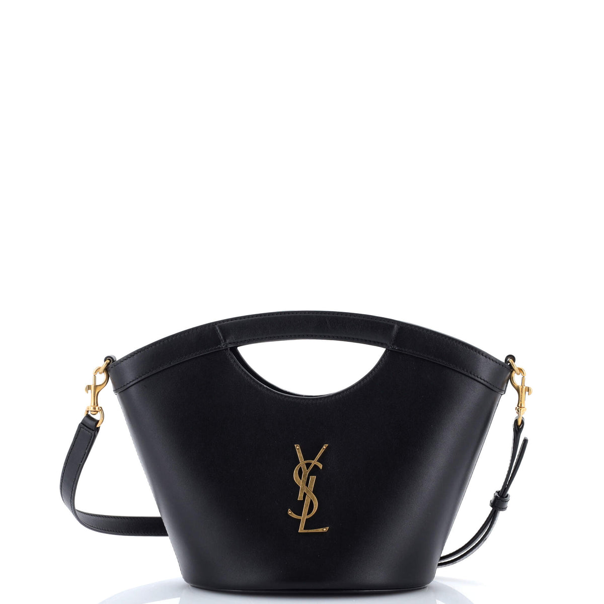 Saint Laurent Celia Tote Leather Mini