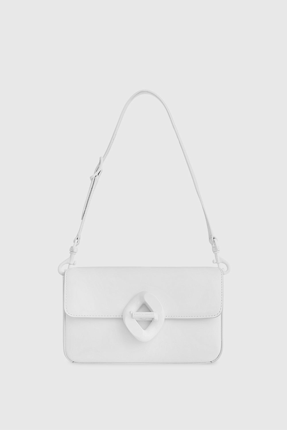 Rebecca Minkoff The G Small Shoulder Bag In White
