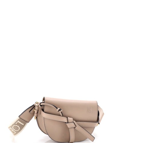 LOEWE Gate Dual Shoulder Bag Leather Mini