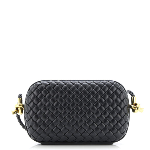 Knot Minaudiere on Strap Intrecciato Leather