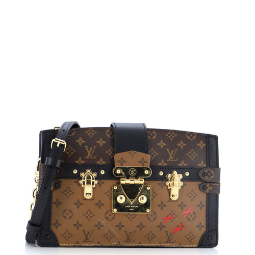 Trunk Clutch Reverse Monogram Canvas